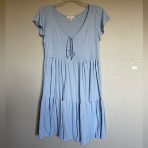 Medium light blue dress